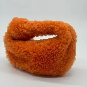 Bottega Veneta Shearling Jodie Orange Handbag | Poshmark