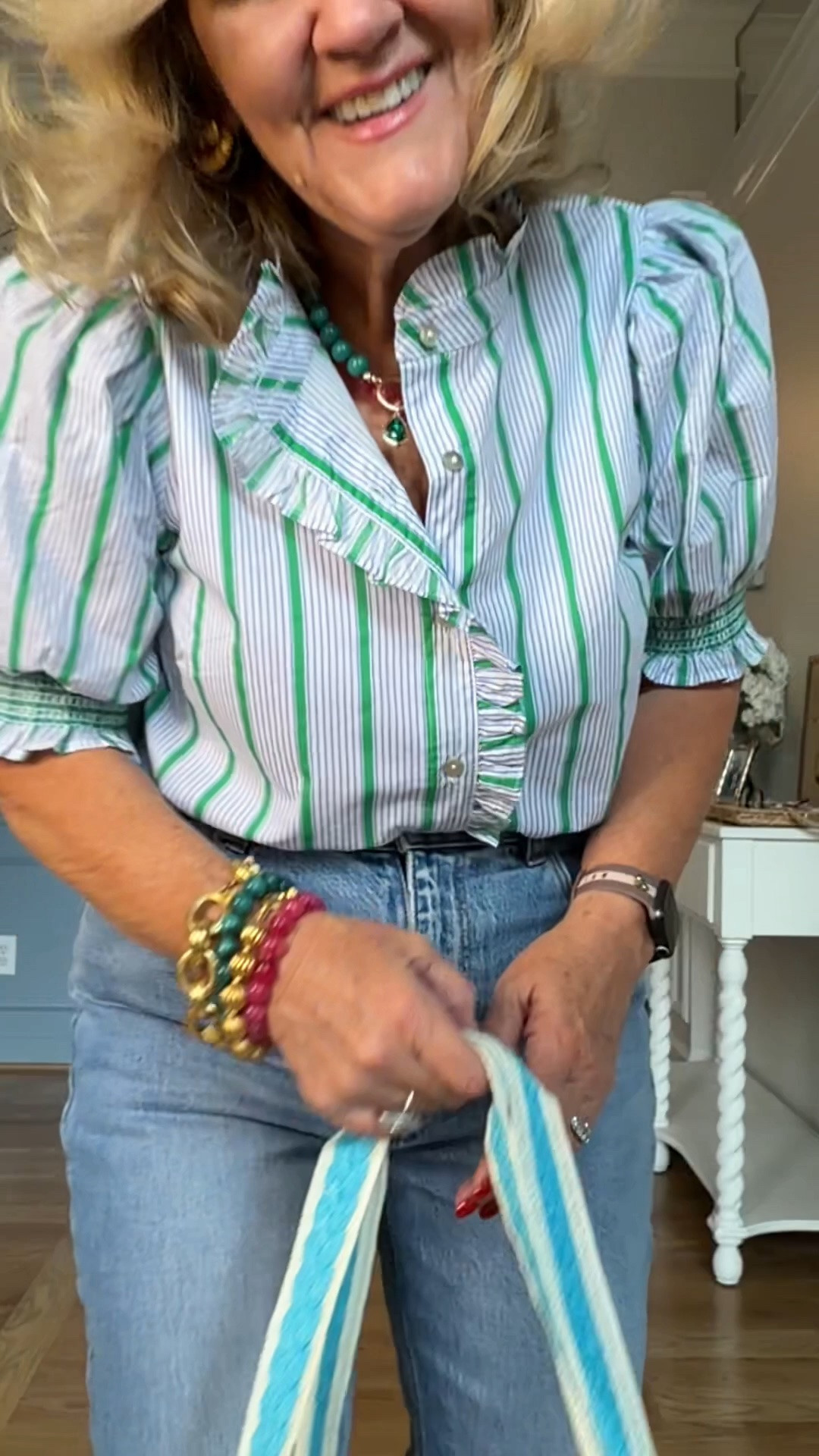 Pretty dresses and blouses in new fresh patterns. I’ve already done such a good job on feminine summer style. I am wearing a medium/29 in all.
The only note is the blue jeans. I cut 4 inches off the bottom they were quite long.

Summer dress vacation dress summer top summer casual

#LTKSaleAlert #LTKOver40 #LTKPetite

#LTKootd