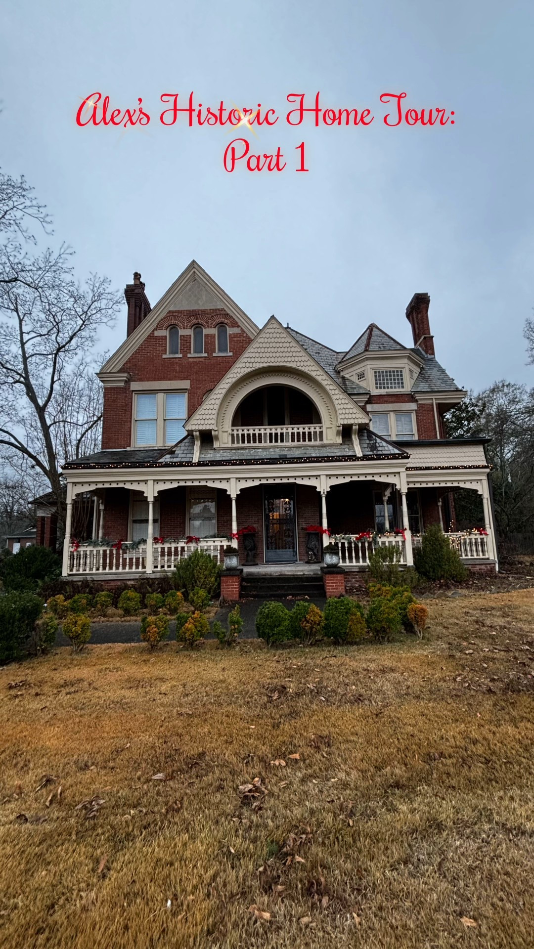 Explore Alex’s Victorian Queen Ann home built in 1891 decorated for Christmas. 🎄🌟✨

#LTKHome #LTKHoliday #LTKSeasonal