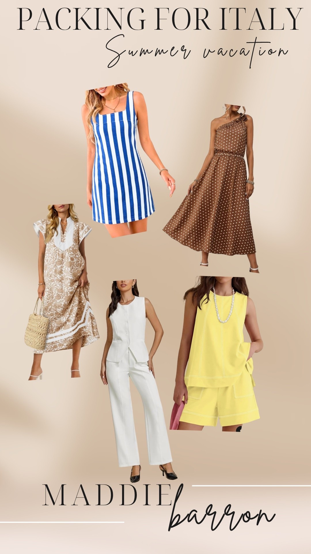 Women’s summer vacation outfits
Italy

#LTKootd #LTKTravel #LTKmomlife