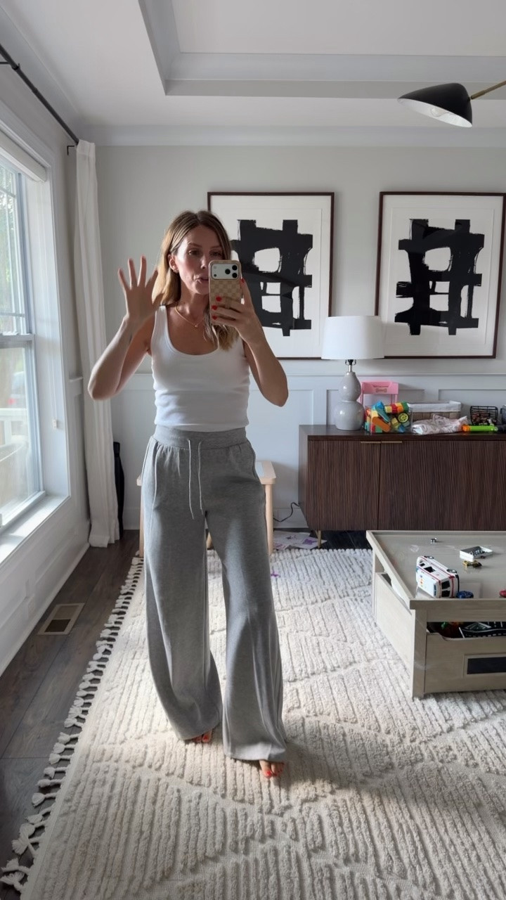 These pants are SO GOOD and $35! Fit TTS