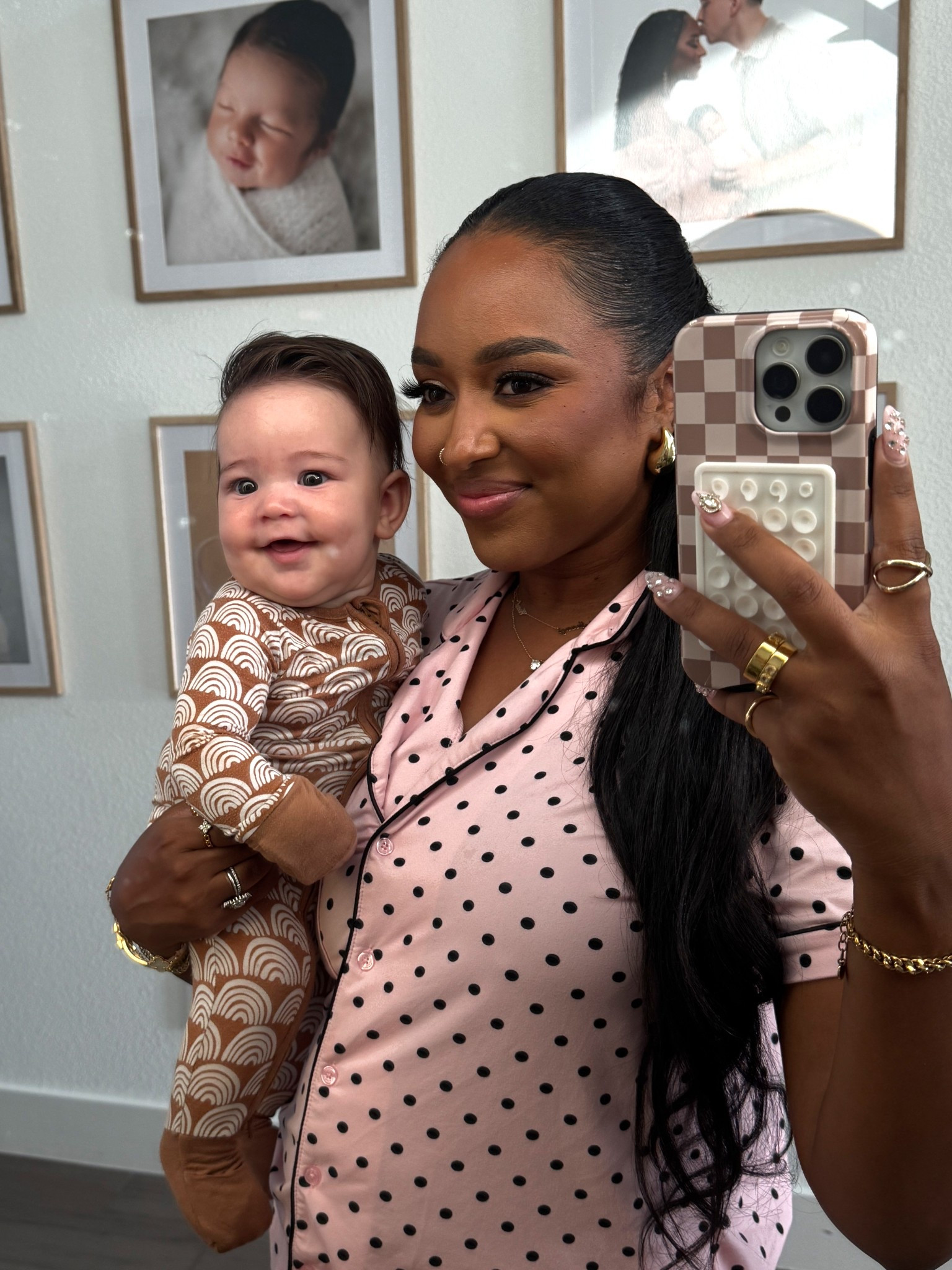 Cozy pjs with my wittle man coastie boo! 

#LTKFamily #LTKBaby #LTKKids