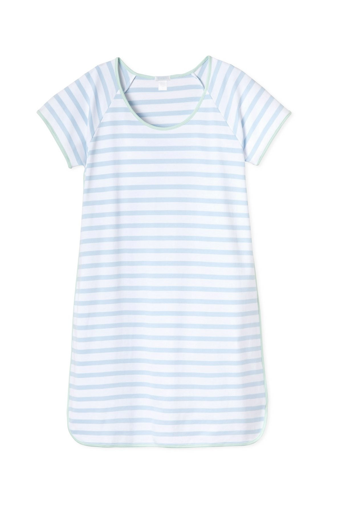 Pima Nightgown in Saltwater | LAKE Pajamas