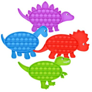 Bubble Poppers 8 - 10" Dino (SHIPS 1 OF 4 ASSORTED STYLES) | Indigo (CA)