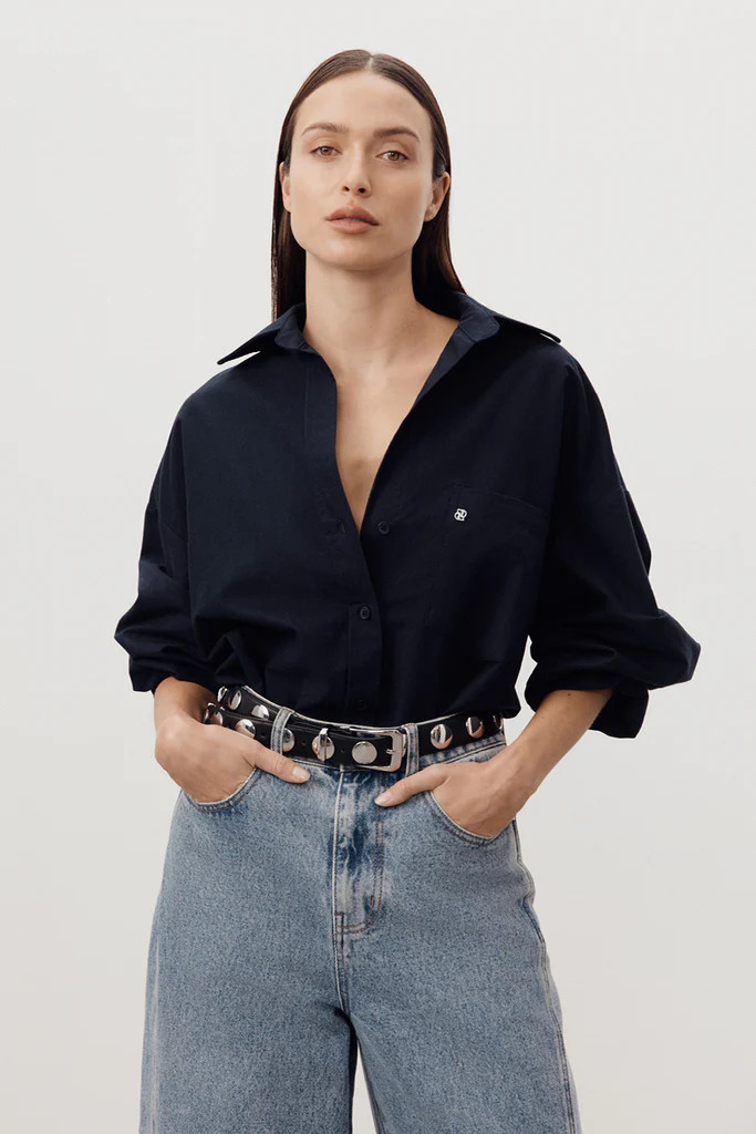RHEA INK OVERSIZED COTTON SHIRT | DISSH