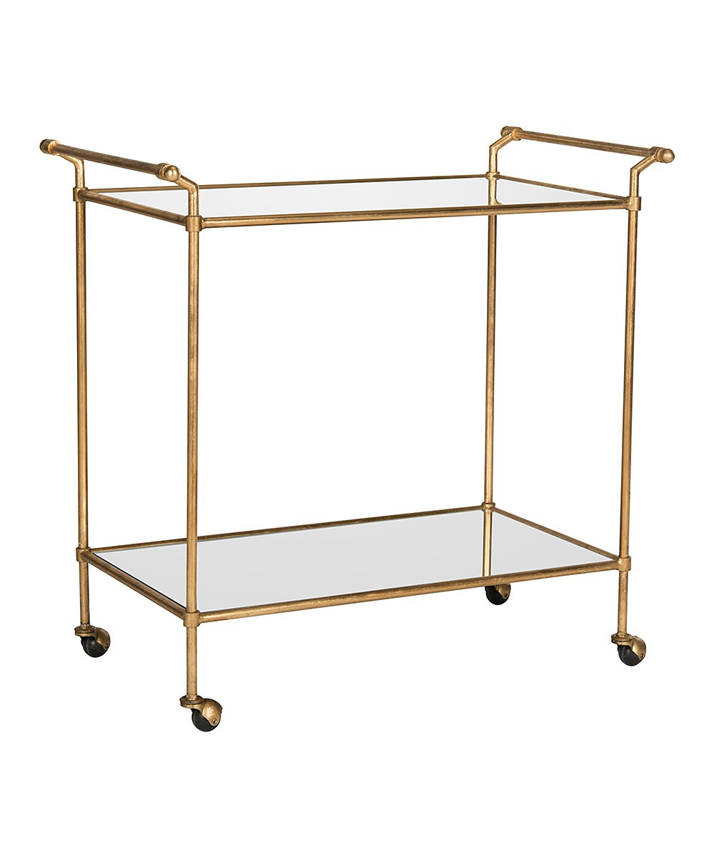 Gold Dylana Bar Cart | Zulily