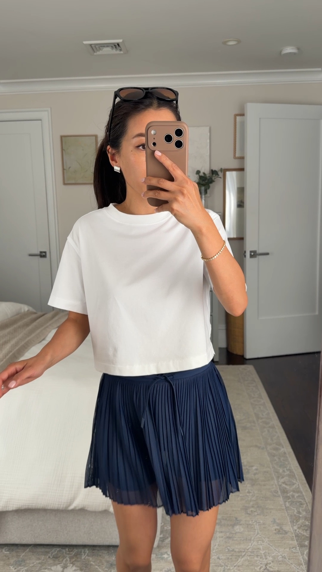 Size info below on these lululemon summer prices:
• Ace Advantage High-Rise Pleated Tennis skirt in XS 4” length, TTS with adjustable waist tie. I could probably do xxs in this.

• All Yours Organic Cotton cropped tee in XXS

Other favorites include these travel friendly Breezily Pant in the shortest 25” inseam!

 #lululemoncreator #ad @lululemon

School pickup, busy mom looks, athleisure, walks, running errands

#LTKPetite #LTKActive #LTKTravel