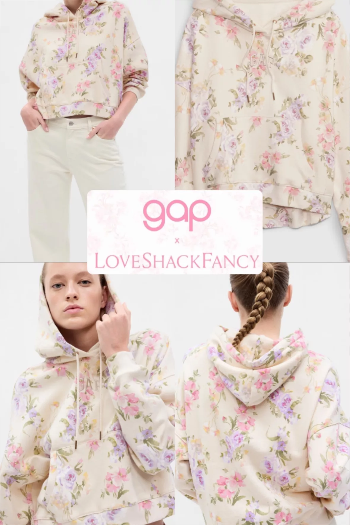 Gap × LoveShackFancy Modern Micro Floral Tank Top