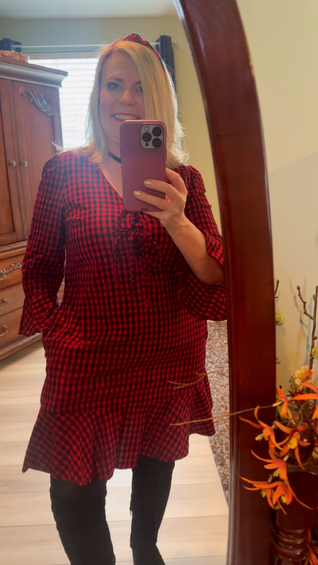 Found this fun buffalo check plaid dress at Walmart! Thought it was so fun for fall! Love that it has pockets, too! 


#LTKOver40 #LTKHoliday #LTKFindsUnder50