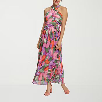 new!London Style Sleeveless Floral Maxi Dress | JCPenney