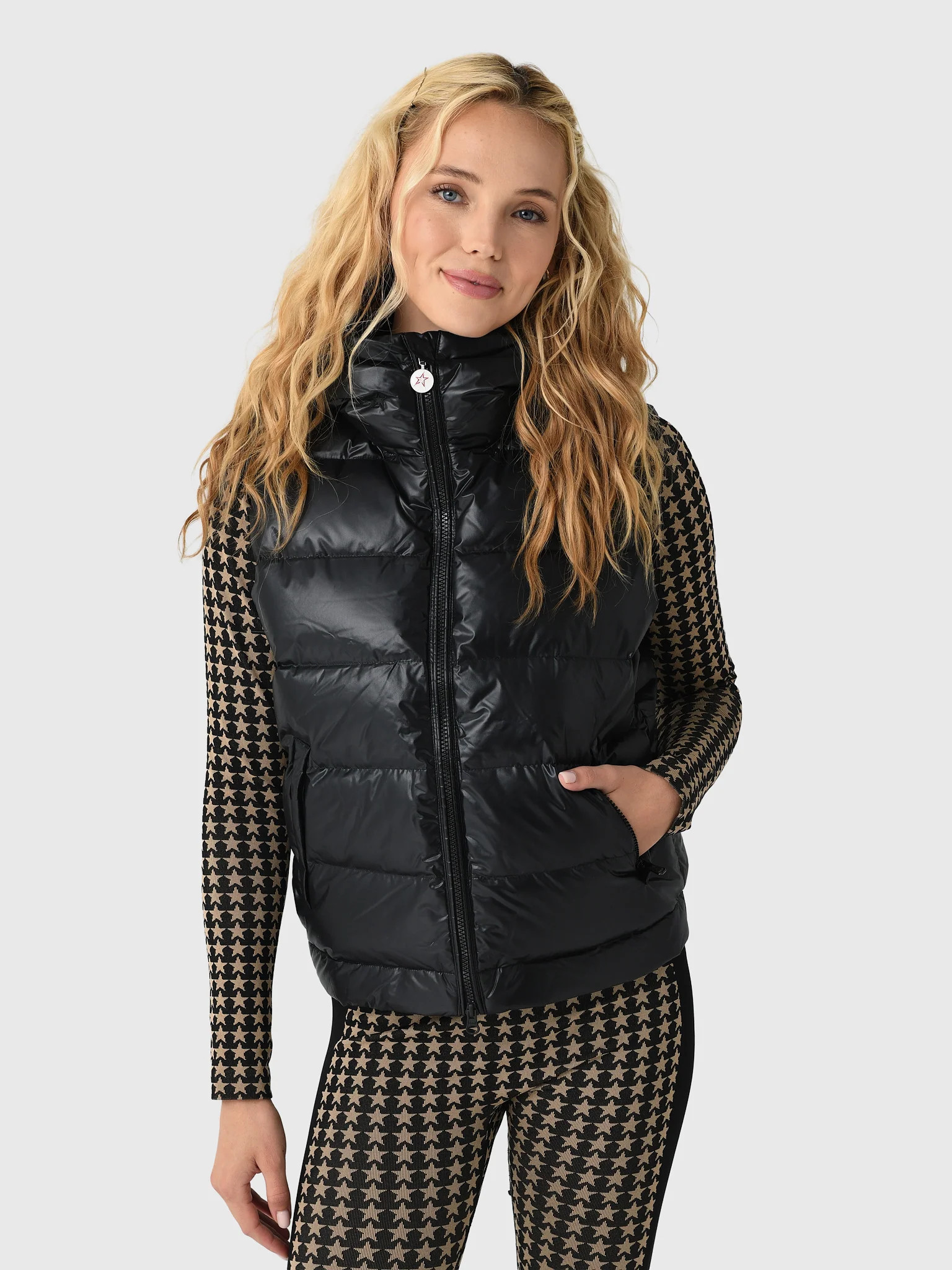 Perfect Moment Women's Polar Flare Down Gilet | Saint Bernard