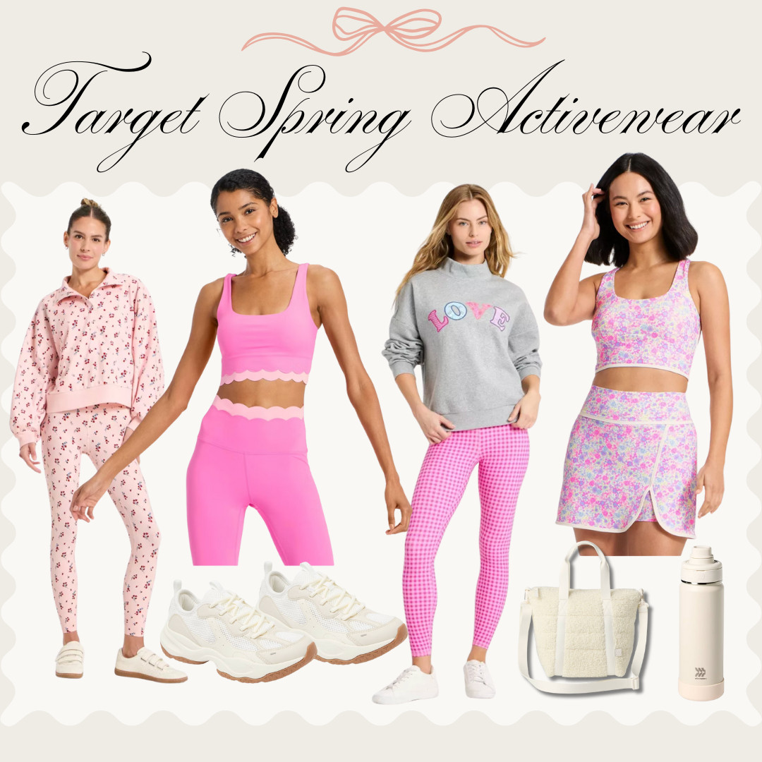 target spring activewear 

 #LTKdayinmylife #LTKgrwm #LTKfitnessgoals