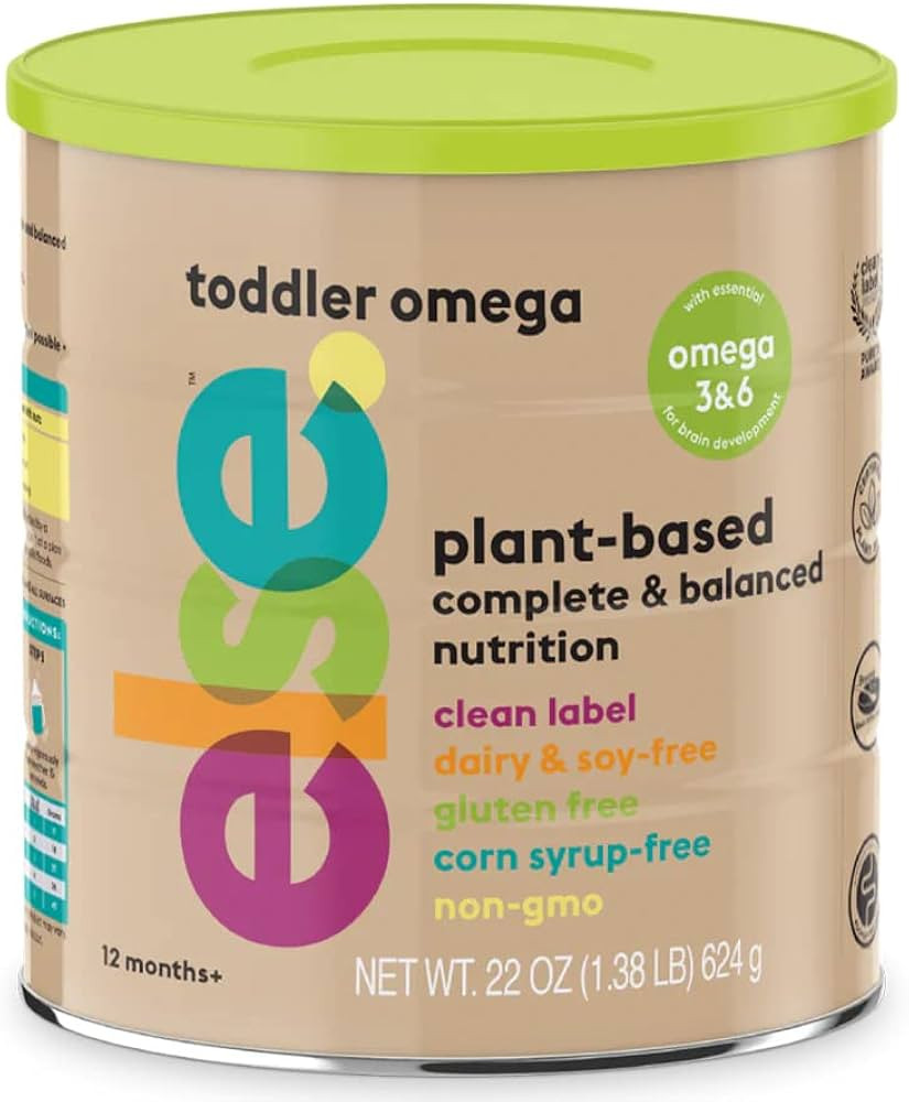 Else Nutrition Toddler Balanced Nutrition Drink 12 mo+, added Omega 3 & 6 fatty acids for Brain D... | Amazon (US)