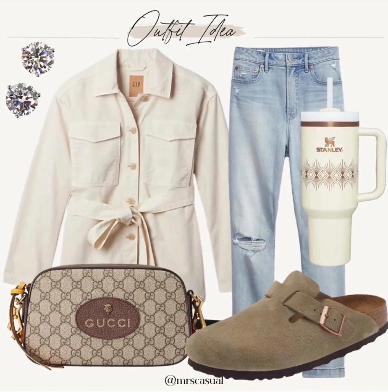 This neutral outfit formula never fails 🤍 casual but pulled together 🔗⬇️

#LTKmomlife #LTKSeasonal #LTKOver40