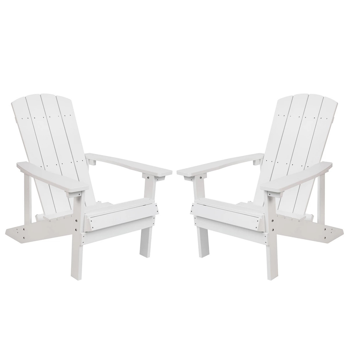 Flash Furniture Charlestown All-Weather Adirondack Chair 2-Piece Set | Kohl's