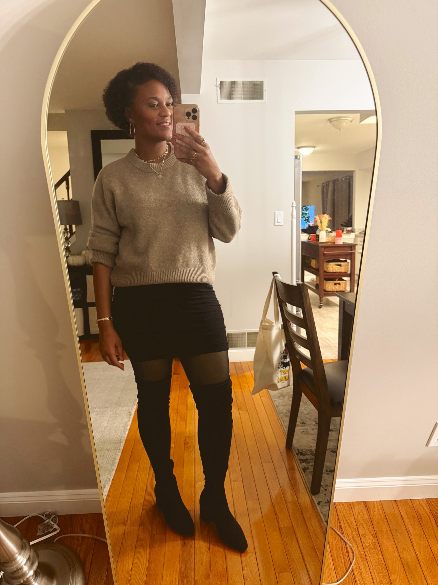 Love this date night look! Paired with these fleece faux see thru leggings! In love with this look for the holidays! 



Holiday fashion, date night outfit, girls night look, winter fashion, midsize fashion? Over 40 fashionnable

#LTKHoliday #LTKSaleAlert #LTKOver40