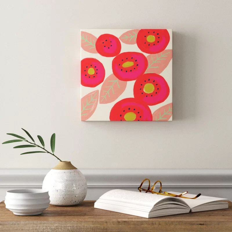 'Lyla Grace IV' Wrapped Canvas Painting on Canvas | Wayfair North America