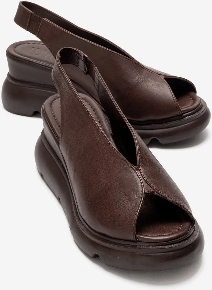 Sam Leather Platform Sandal | Nordstrom