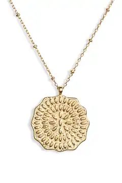 Mosaic Coin Pendant Necklace | Nordstrom