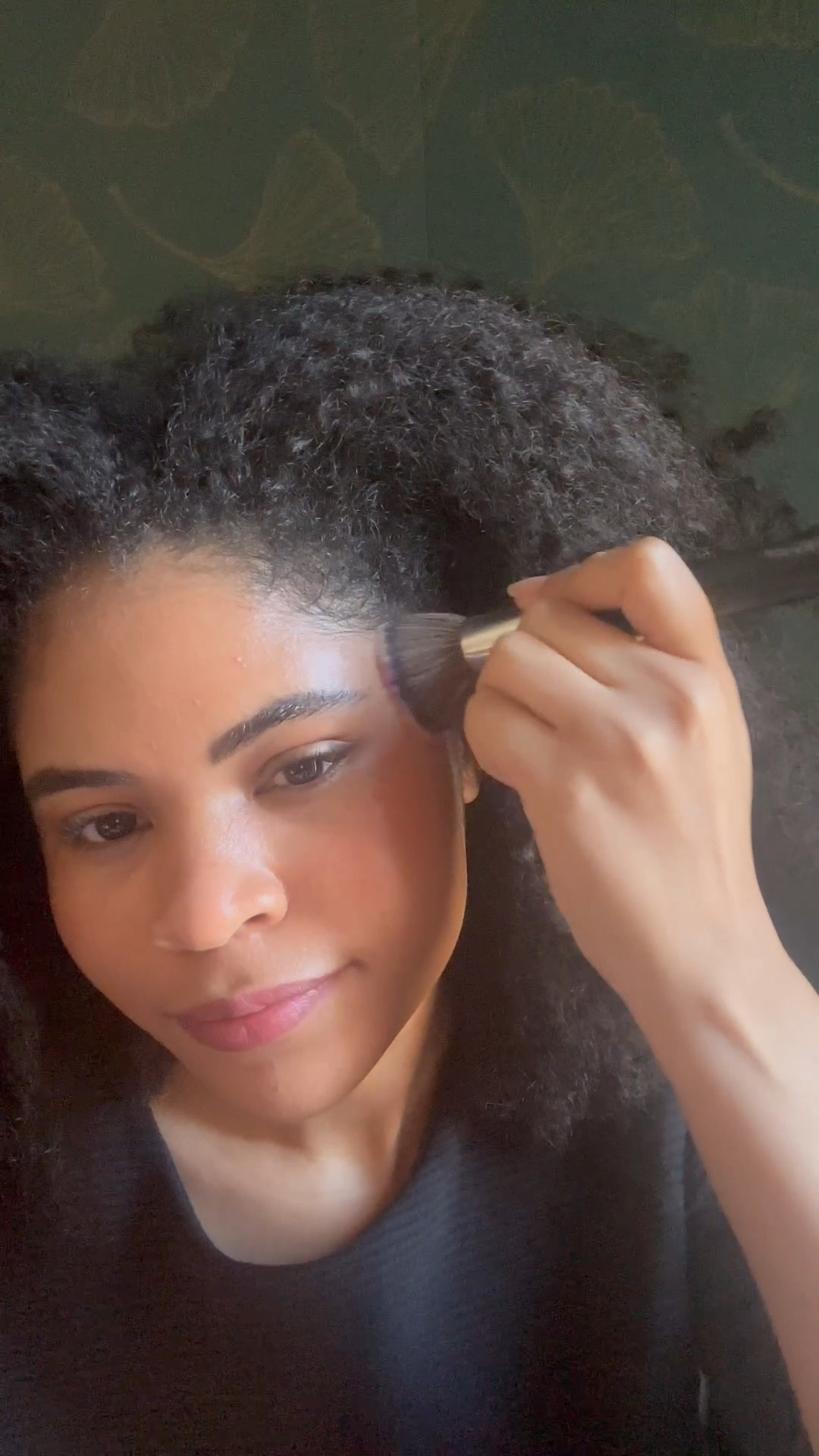 One of my new favorite makeup looks for spring to summer. Bronzy but soft with bouncy hair. #LTKBeauty