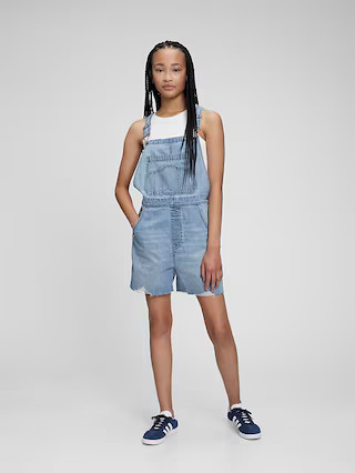 Denim Shortalls with Washwell | Gap (US)
