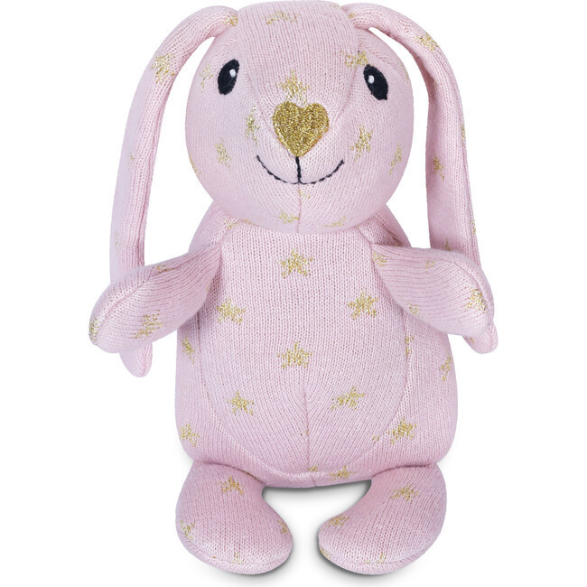 Organic Knit Patterned Bunnies, Sparkle Bunny | Maisonette