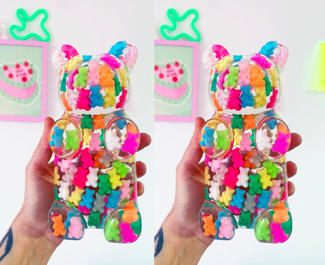 Giant Resin Gummy Bear - Giant Pop Art Gummy Bear Sculpture - Gummy Bear Resin Art - Gummy Bear C... | Etsy (US)