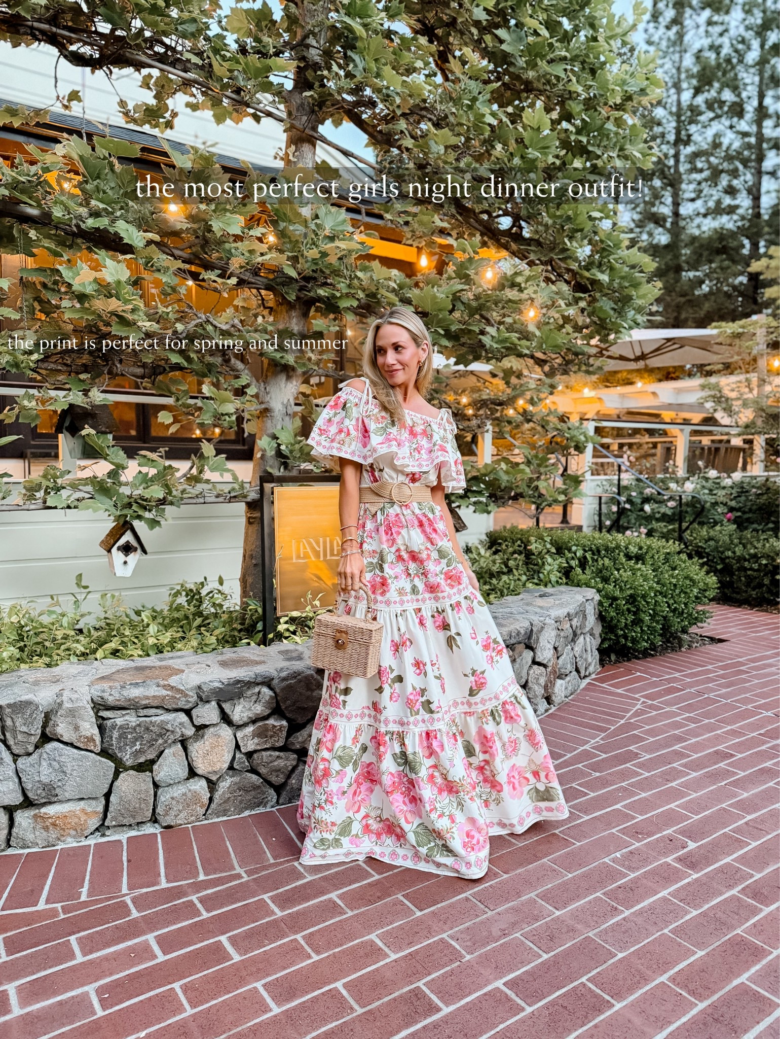 this dress is stunning and perfect for a girls night out! so comfy and flowy! I’m 5’3 for reference wearing tall heels, and the length was perfect!

#LTKootd #LTKPetite #LTKgrwm