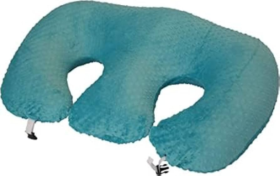 Twin Z Pillow Teal 6 uses in 1 Twin Pillow Breastfeeding, Bottlefeeding, Tummy Time, Reflux, Supp... | Amazon (US)