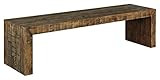 Signature Design by Ashley Sommerford Rustic Wood Dining Room Long Bench, Brown | Amazon (US)