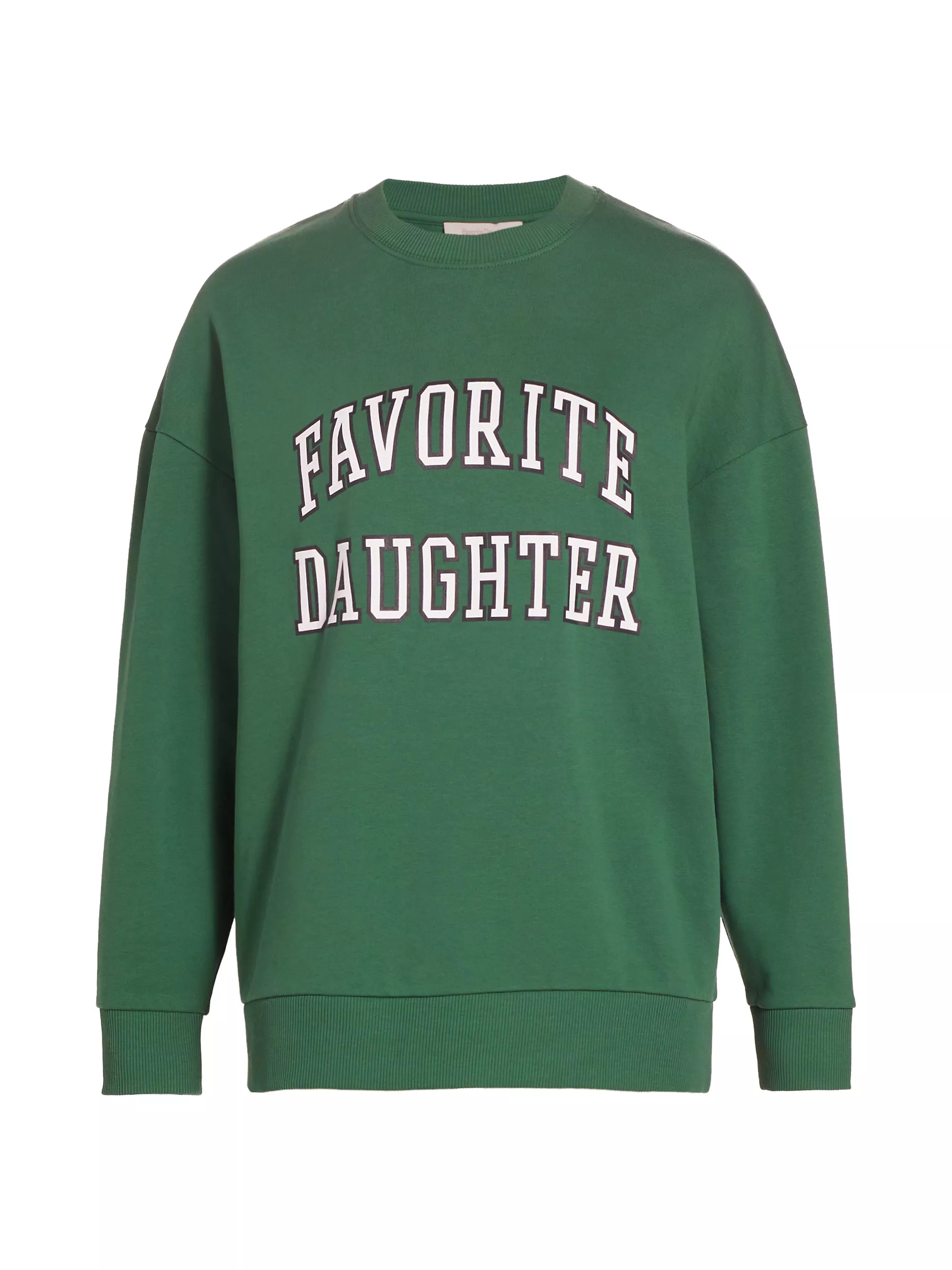 Collegiate Oversized Logo Cotton-Blend Sweatshirt | Saks Fifth Avenue