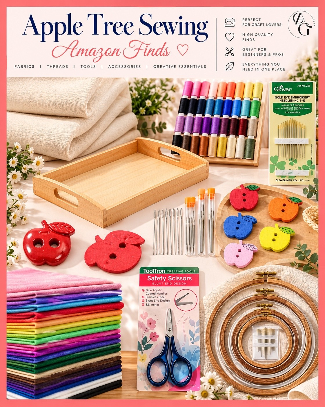 Apple Tree Sewing Finds