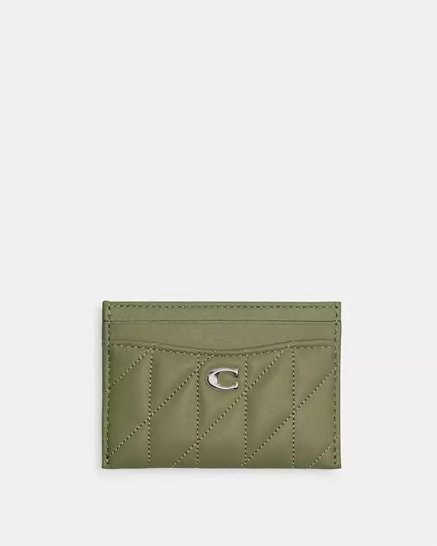 Essential Card Case With Pillow Quilting | Coach (US)