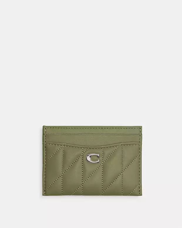 Essential Card Case With Pillow Quilting | Coach (US)