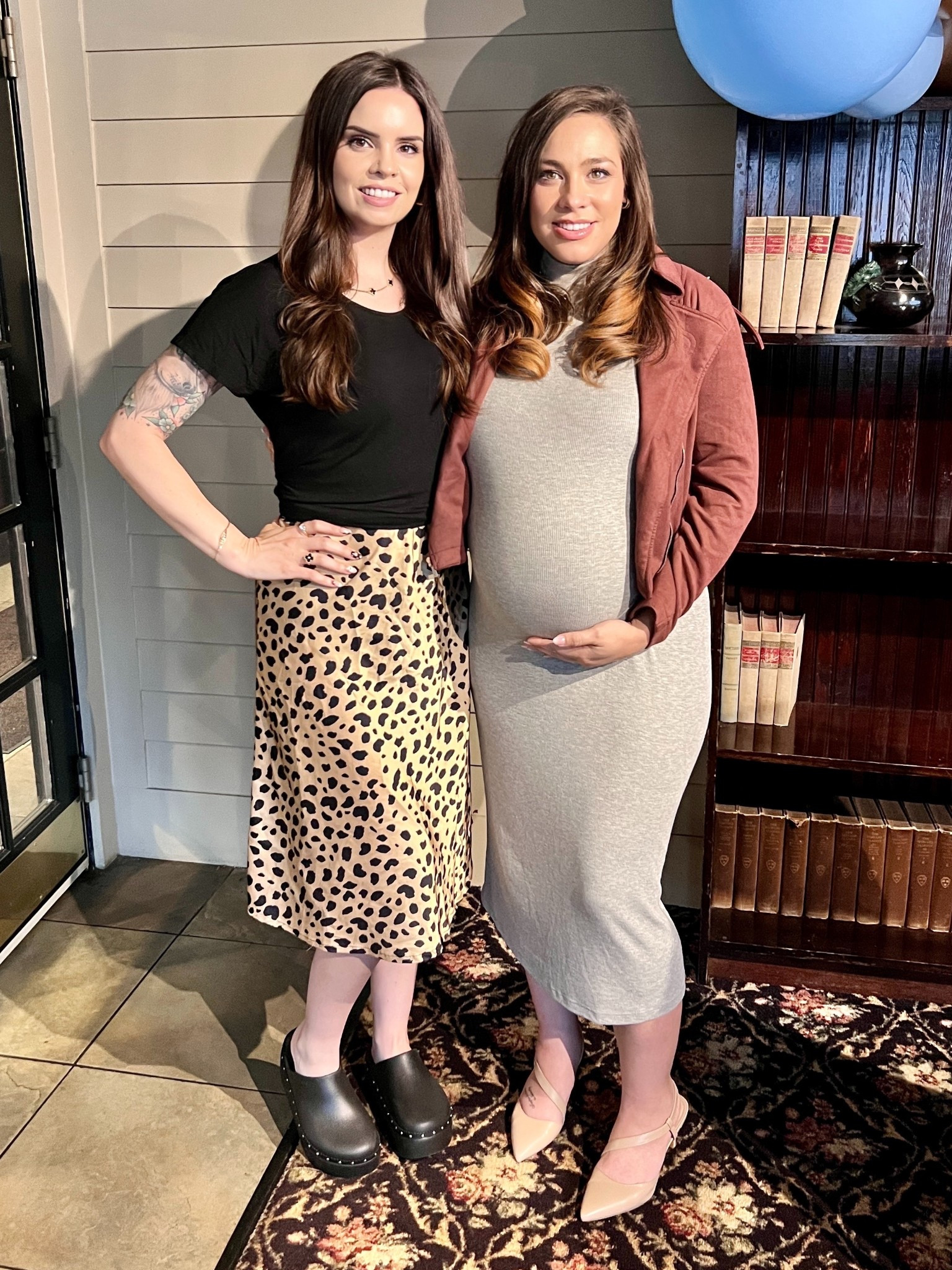 Easy baby shower outfit = t shirt, satin skirt, and platform clogs 

#LTKStyleTip #LTKShoeCrush #LTKBeauty