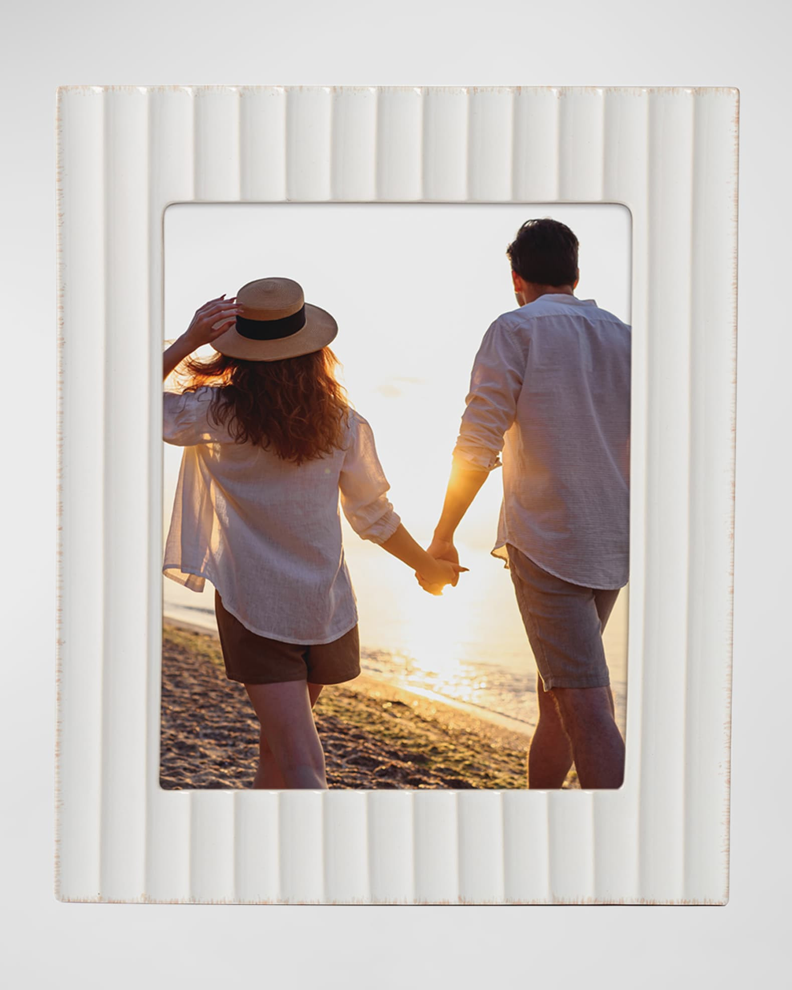 French Perle Scallop Picture Frame, 8" x 10" | Neiman Marcus