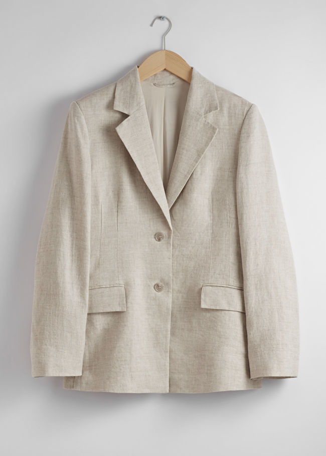 Fitted Linen Blazer | & Other Stories UK