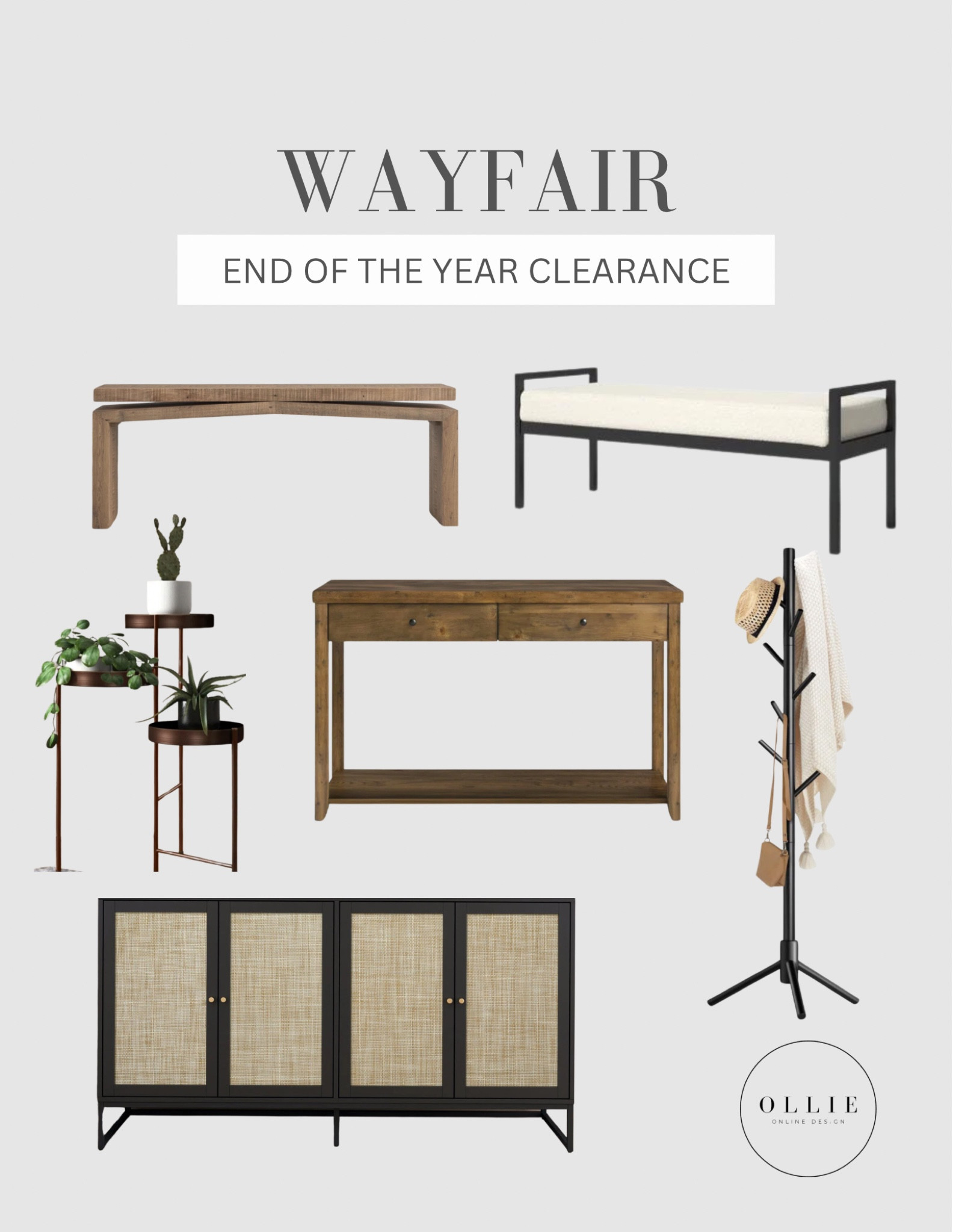 Shop Wayfair’s end of year clearance on these great entryway pieces. With savings up to 55% off, how can you go wrong? Grab these deals before they’re gone! Sale ends January 3rd…
#wayfair
#wayfairclearance
#clearance 
#homedecorsale
#homedeals
#entryway
#furniture


#LTKhome #LTKsalealert