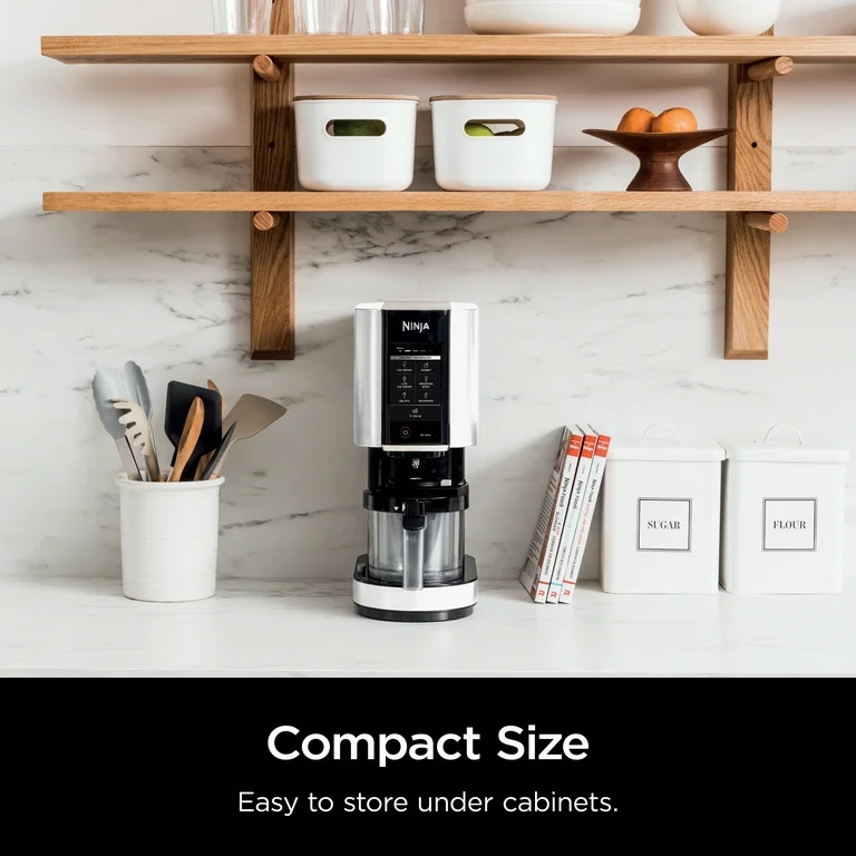 Ninja CREAMi, Ice Cream Maker and Frozen Treat Maker with 7 One-Touch Programs, White, NC300WMWH | Walmart (US)