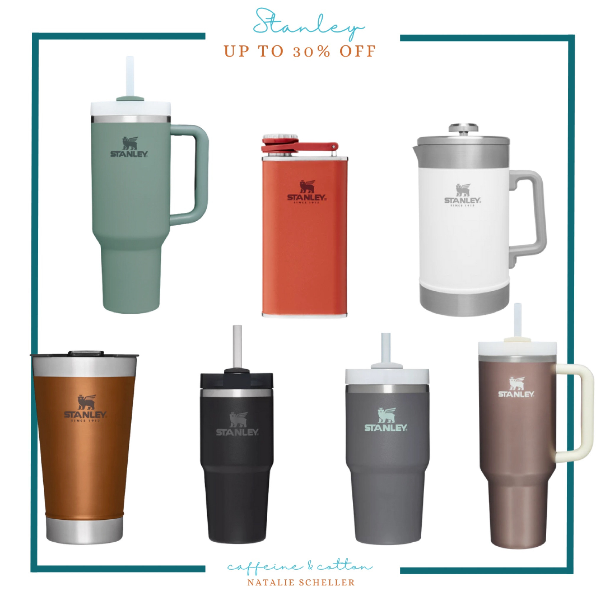 #LTKSpringSale: Stanley! Up to 30% off sitewide! 

#stanley #stanleytumbler #tumbler  #drinkware #stainlesssteal #flask #beermug #waterjug #frenchpress 

#LTKfamily #LTKSale #LTKsalealert