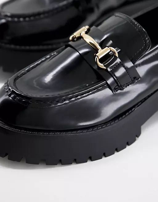 ASOS DESIGN Monster chunky loafers in black | ASOS | ASOS (Global)