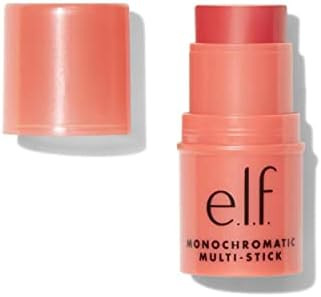 e.l.f. Monochromatic Multi Stick, Travel-Sized Luxuriously Creamy & Blendable Color For Eyes, Lip... | Amazon (US)