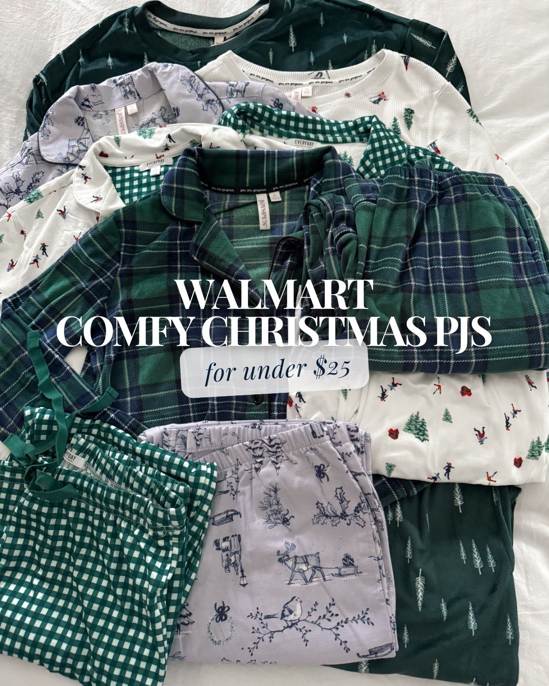 don’t sleep on @walmart Christmas pjs 

#LTKHoliday #LTKFindsUnder50 #LTKmomlife