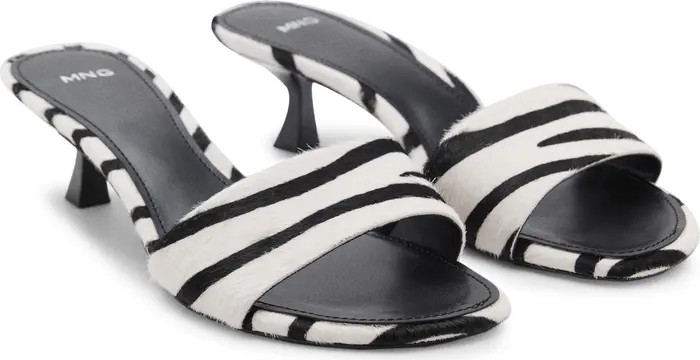 Genuine Calf Hair Slide Sandal (Women) | Nordstrom