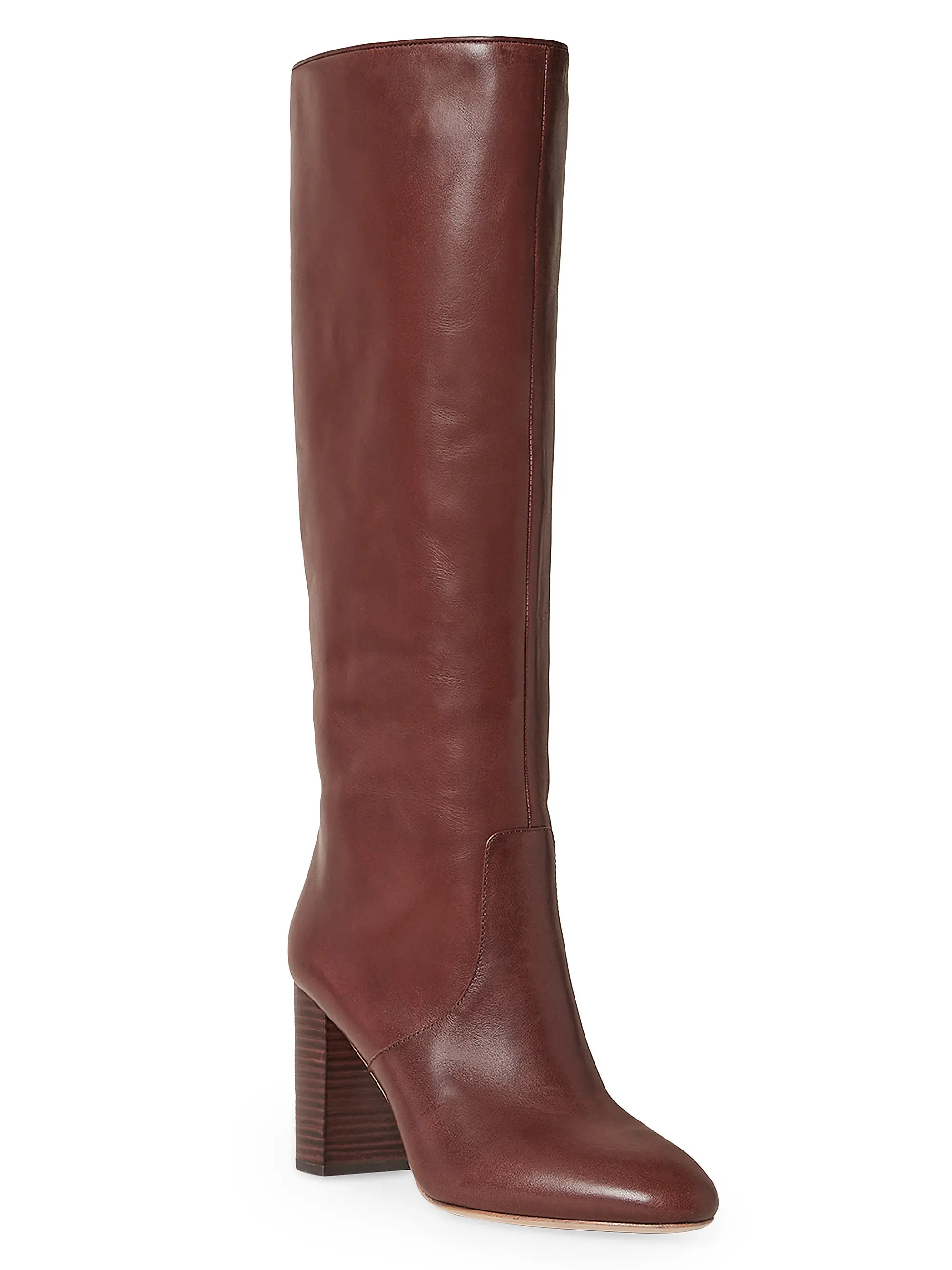 Shop Loeffler Randall Goldy Knee-High Leather Boots | Saks Fifth Avenue | Saks Fifth Avenue