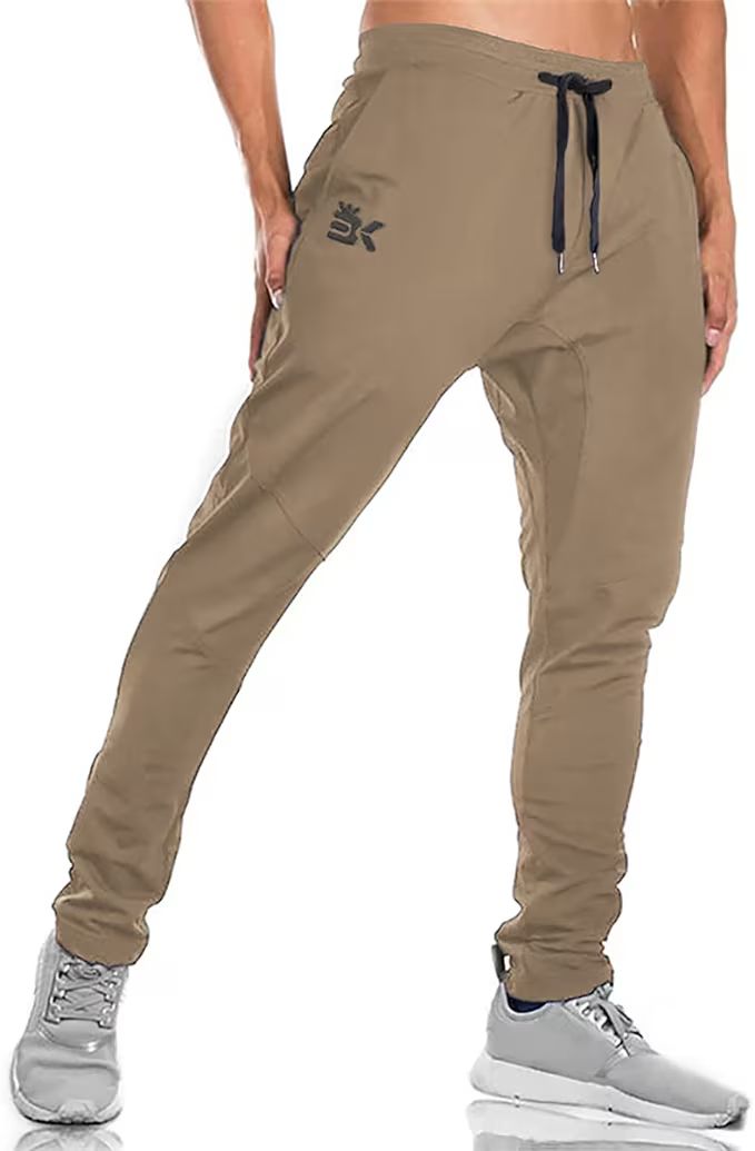 BROKIG Mens Joggers Sport Pants, Casual Gym Workout Sweatpants with Double Pockets | Amazon (CA)