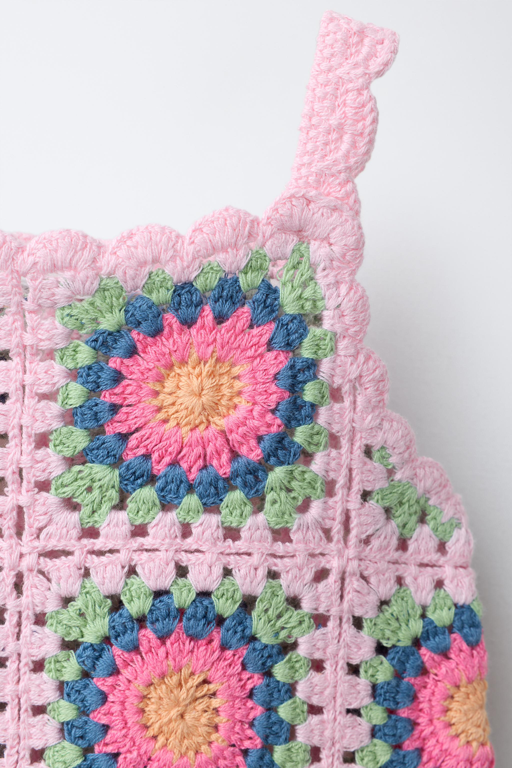 CROCHET RUFFLE DRESS | Zara US