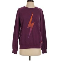 Aviator Nation Sweatshirt: Purple Tops - Size Small | ThredUp (US)