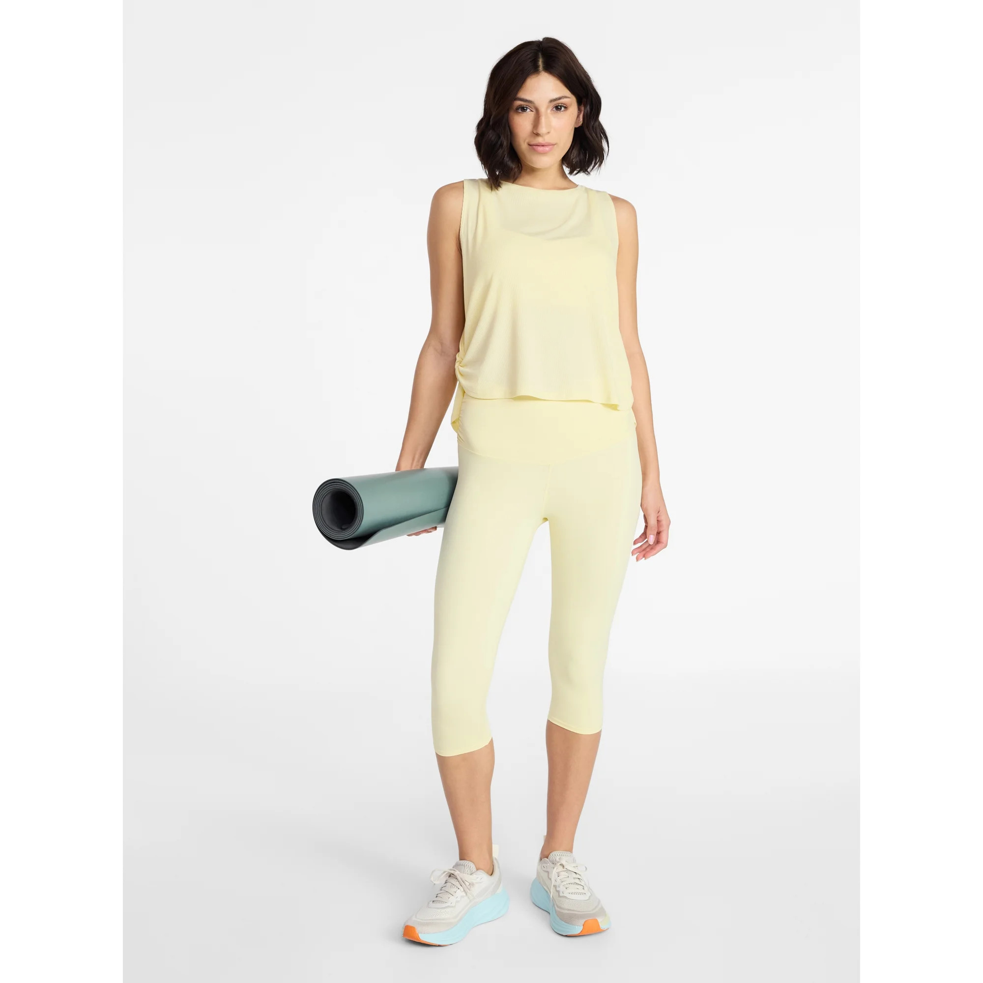 Avia Women's Side Knot Color Tank Top, Sizes XS-XXXL | Walmart (US)