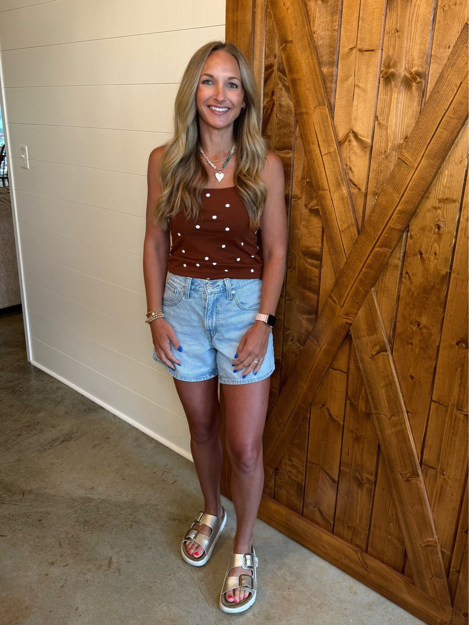 Affordable and adorable summer outfit 🤎

#LTKootd #LTKmomlife